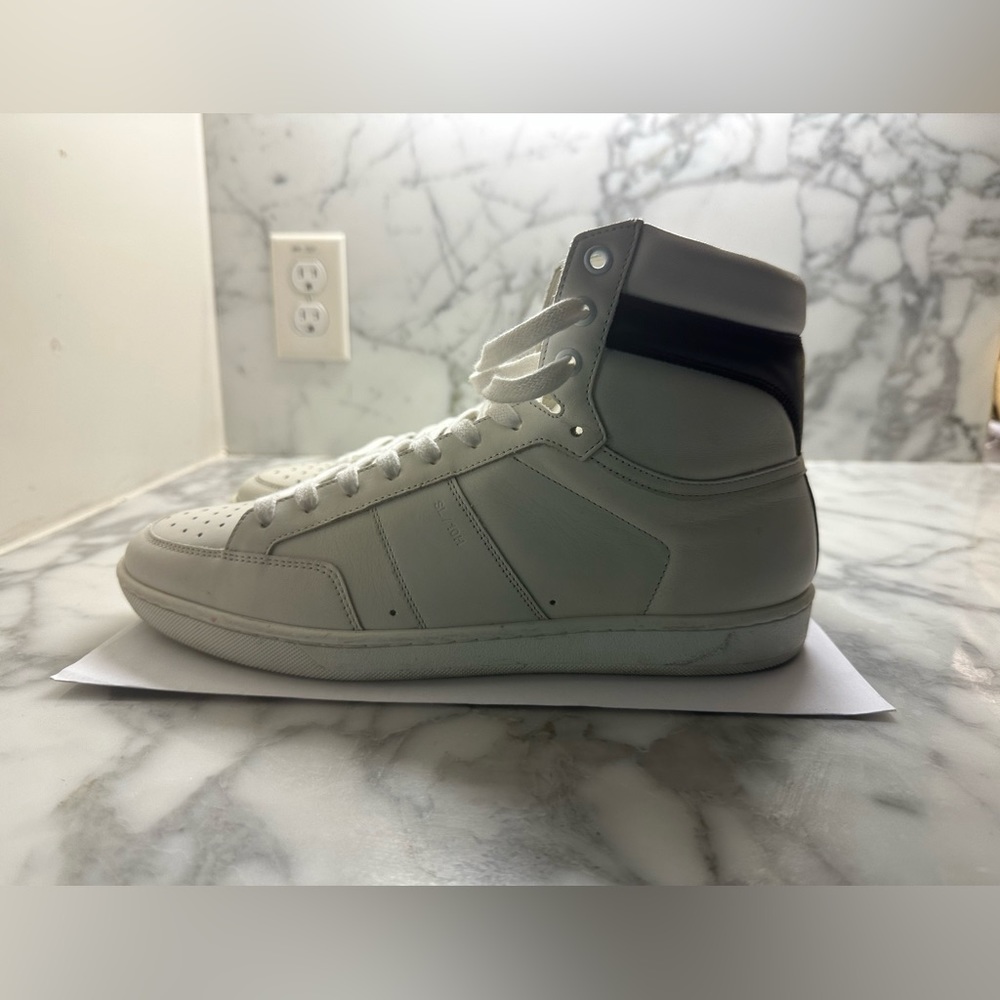 YSL HIGH TOP SNEAKERS - Picture 4 of 14